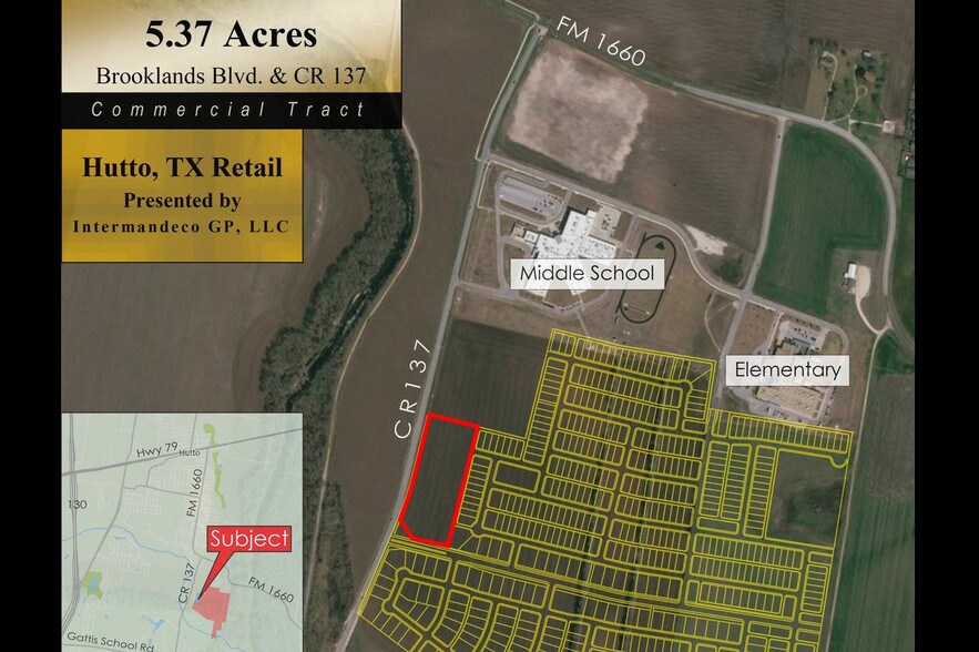 More Photos Of CR137 & Future Brooklands Blvd, Hutto Land For Sale
