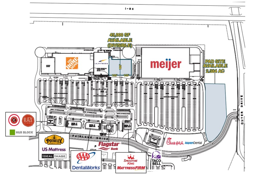 More Photos Of 3181 Fairlane Dr, Allen Park Freestanding For Lease