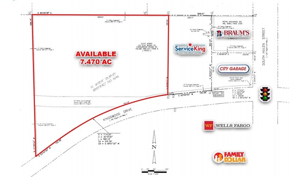 More Photos Of NWQ Kingswood Dr & Hulen St, Fort Worth Land For Sale