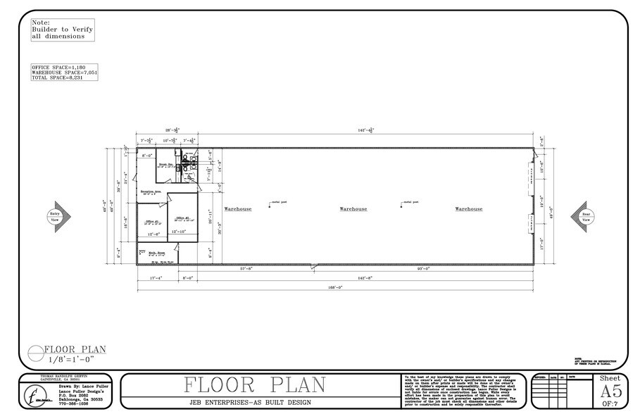 More Photos Of 1325 Calvary Creek Pky SW, Gainesville Showroom For Lease