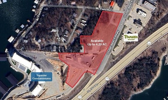 Primary Photo Of 1065 Topsider Ln, Osage Beach Land For Lease