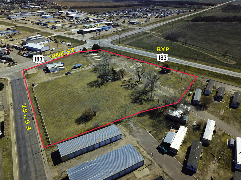 Primary Photo Of 501 Vine St, Hays Land For Sale