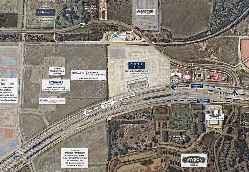 More Photos Of Pointe 183, Leander General Retail For Lease