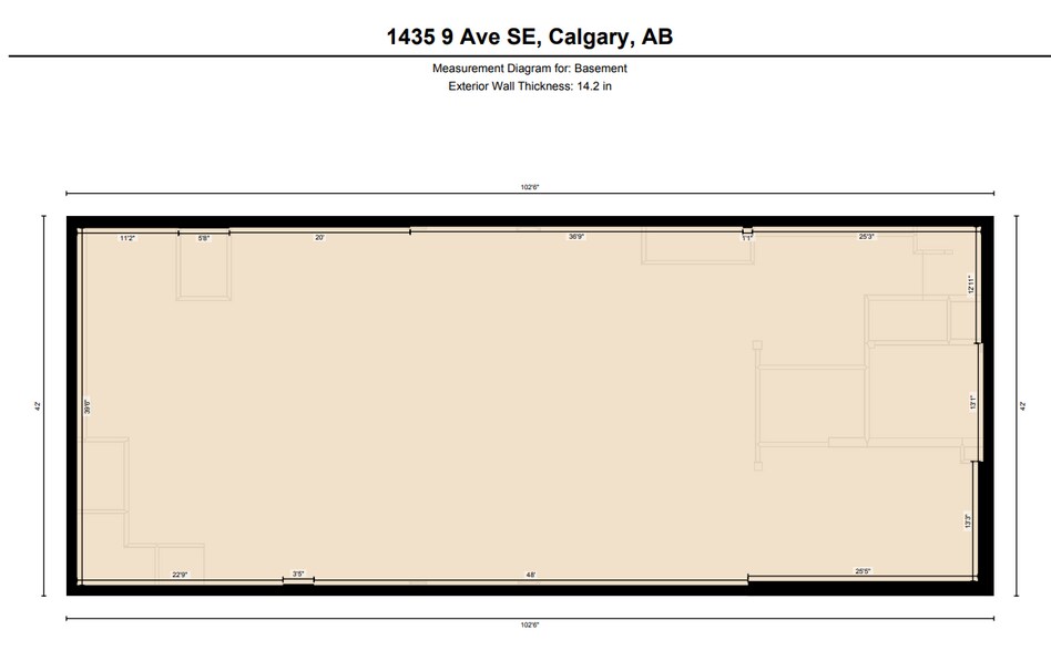 More Photos Of 1435 9th Ave SE, Calgary Storefront For Sale