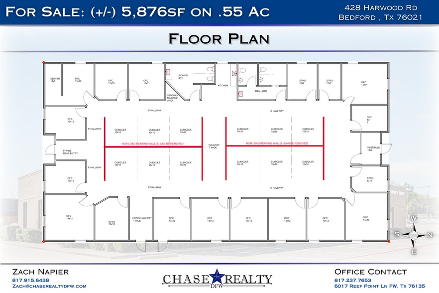 More Photos Of 428 Harwood Rd, Bedford Medical For Sale