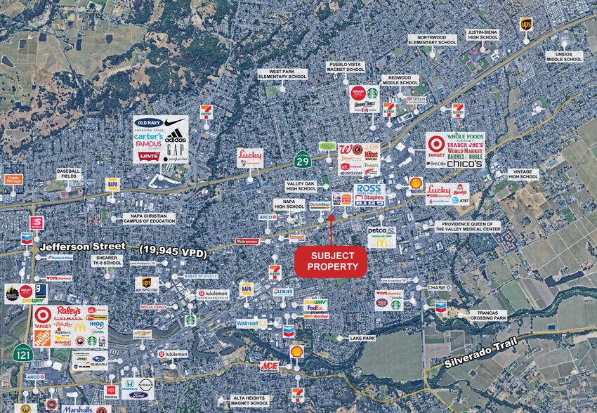 More Photos Of 2921 Jefferson St, Napa Land For Lease