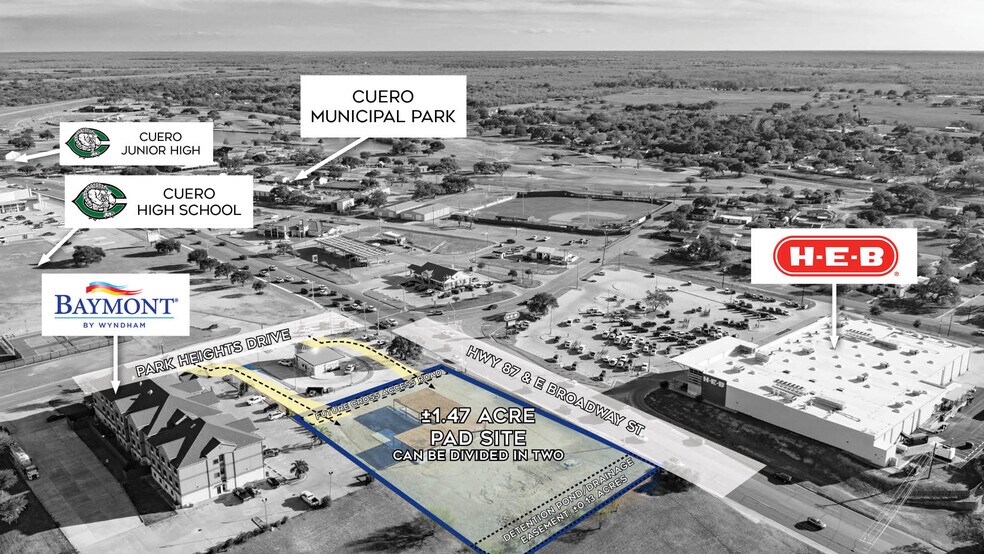 More Photos Of E Broadway St @ Park heights dr., Cuero Land For Sale