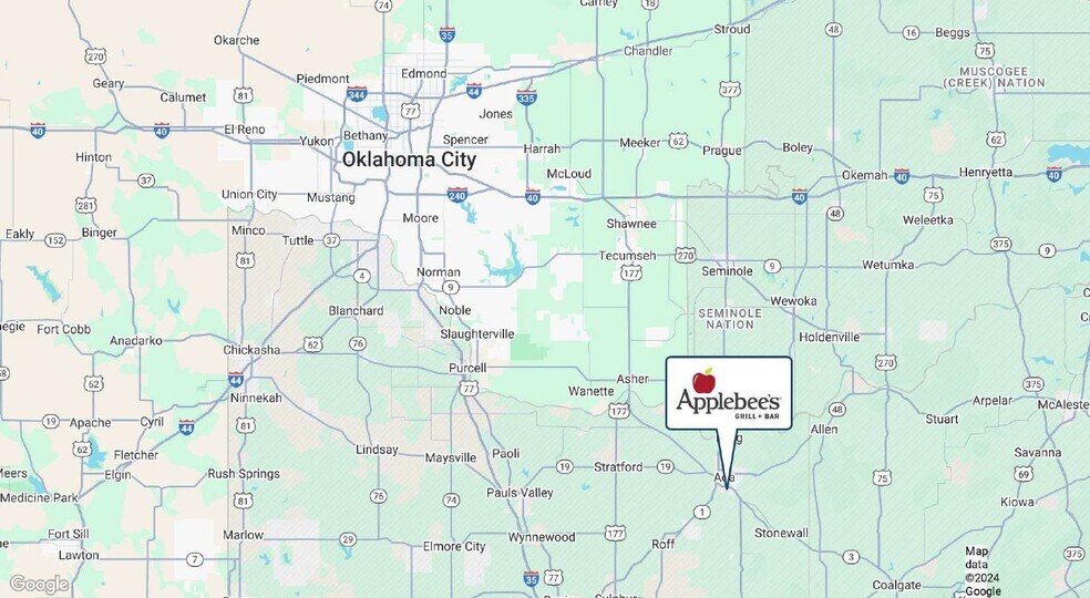 More Photos Of 1220 N Mississippi Ave, Ada Restaurant For Sale