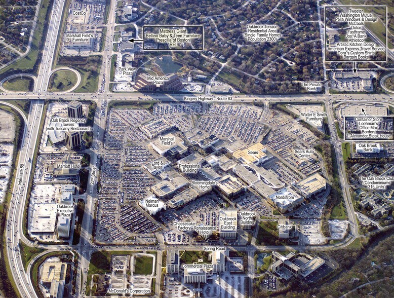 More Photos Of 100 Oakbrook Ct, Oak Brook Storefront For Lease