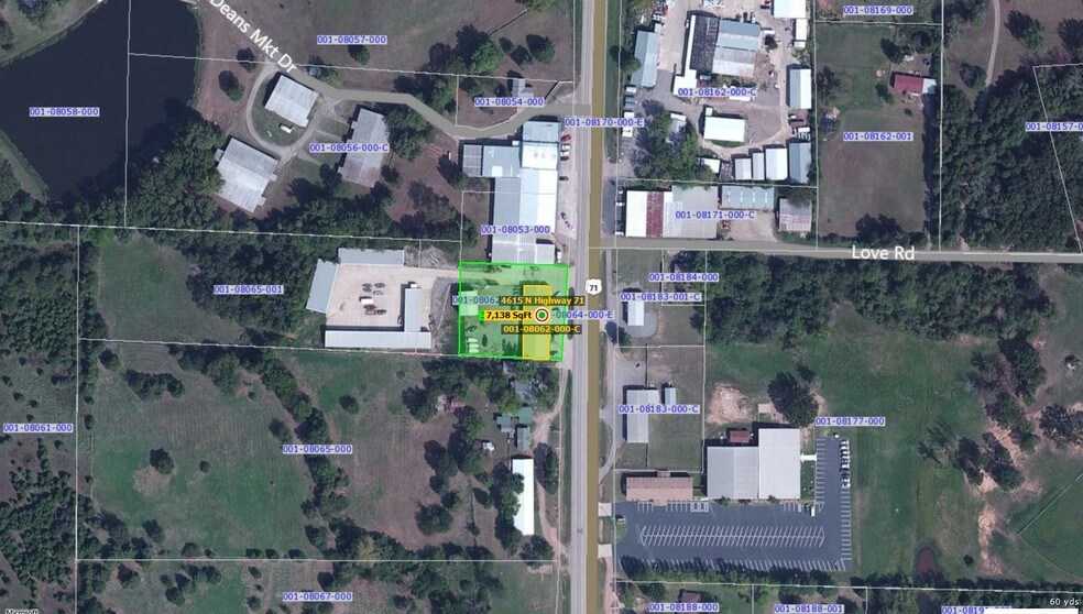 More Photos Of 4615 N Highway 71, Alma Freestanding For Sale