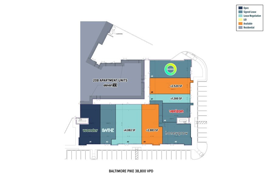 More Photos Of 1067 W Baltimore Pike, Media Unknown For Lease