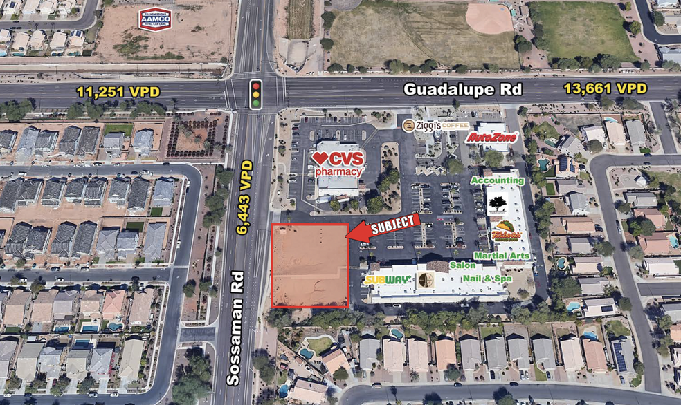 Primary Photo Of S Sossamon Rd, Mesa Land For Lease