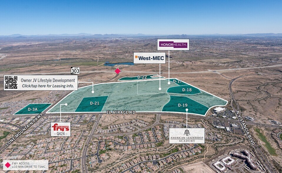 More Photos Of NEC El Mirage Rd & Vistancia Blvd, Peoria Land For Sale