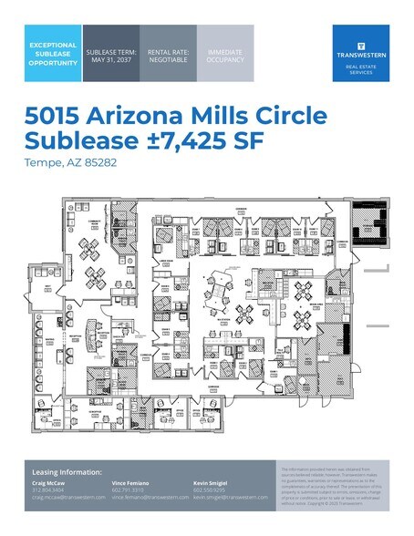 More Photos Of 5015 S Arizona Mills Cir, Tempe Medical For Lease