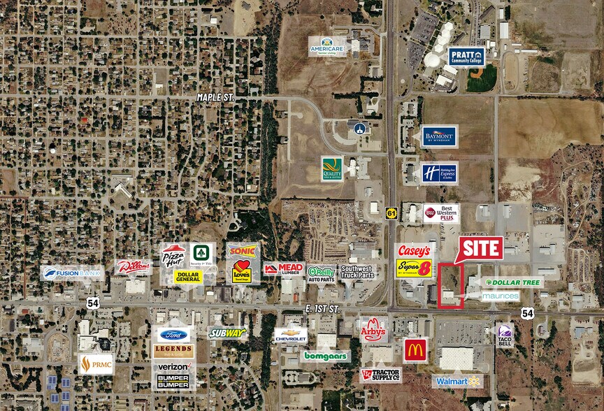 More Photos Of 2010-2020 E 1st St, Pratt Storefront For Lease