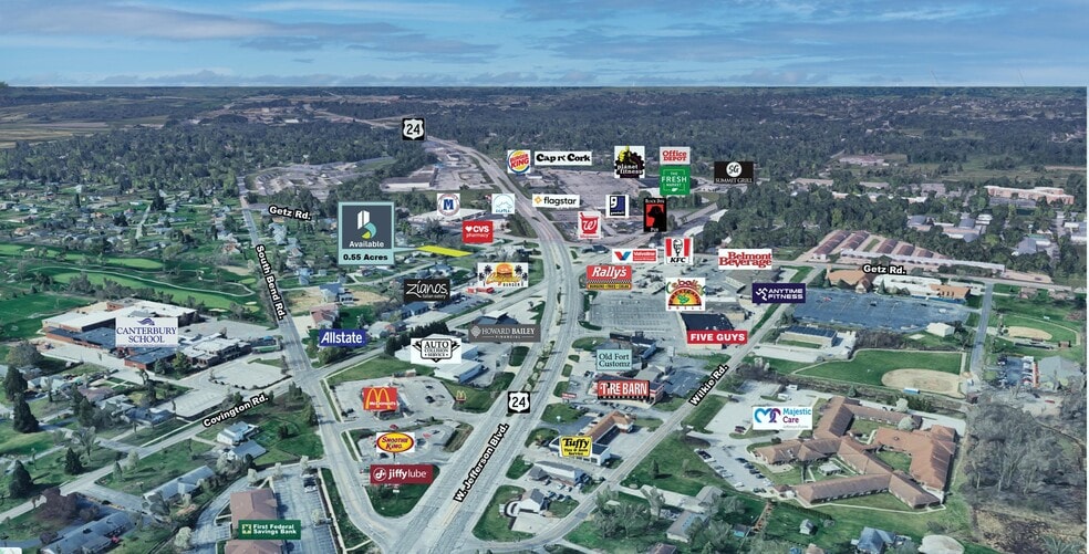 Primary Photo Of 5807 Northridge dr, Fort Wayne Land For Sale