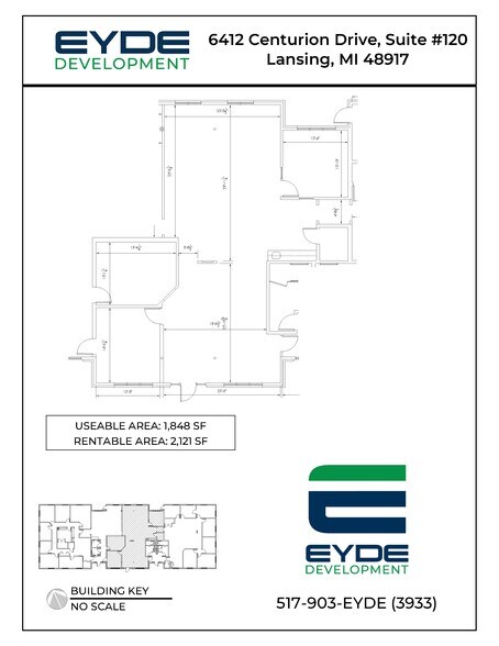 More Photos Of 6412 Centurion Dr, Lansing Office For Lease