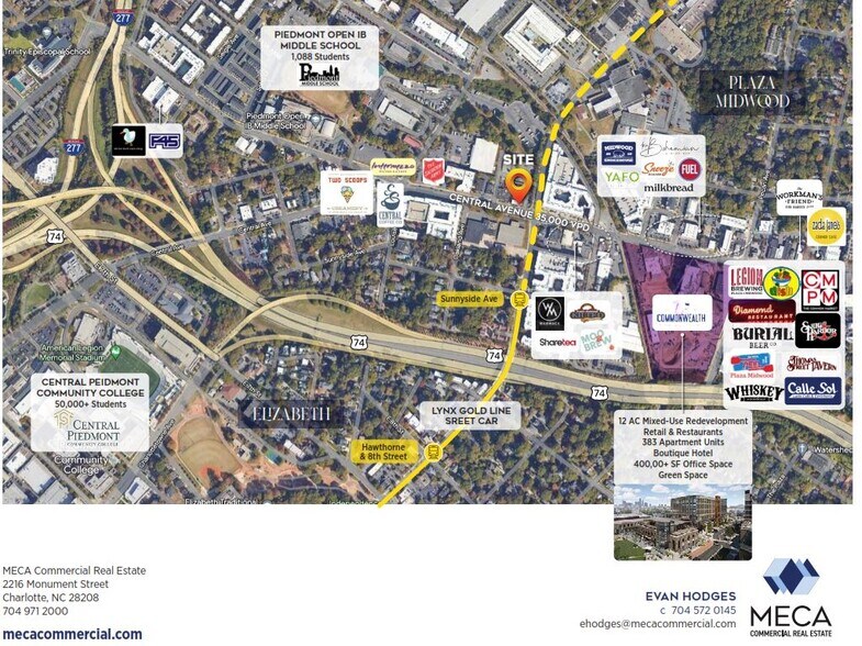 More Photos Of 1111 Central Ave, Charlotte Loft Creative Space For Sale