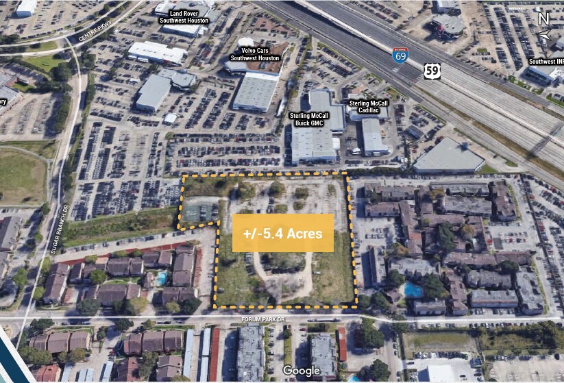 Primary Photo Of 10403 Forum Park Dr, Houston Land For Sale