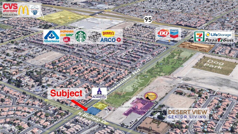 More Photos Of W. Alexander @ N Buffalo Dr., Las Vegas Land For Sale