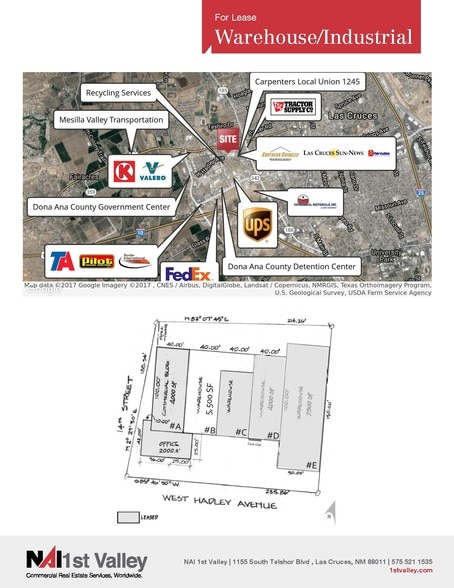 More Photos Of 1790 W Hadley Ave, Las Cruces Warehouse For Lease
