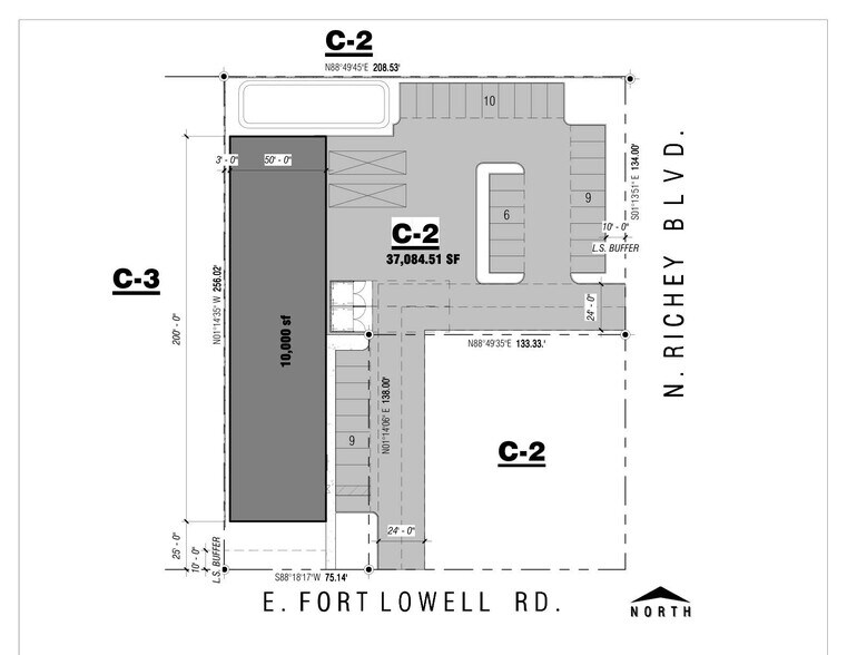 More Photos Of 3535 E Fort Lowell Rd, Tucson Land For Lease
