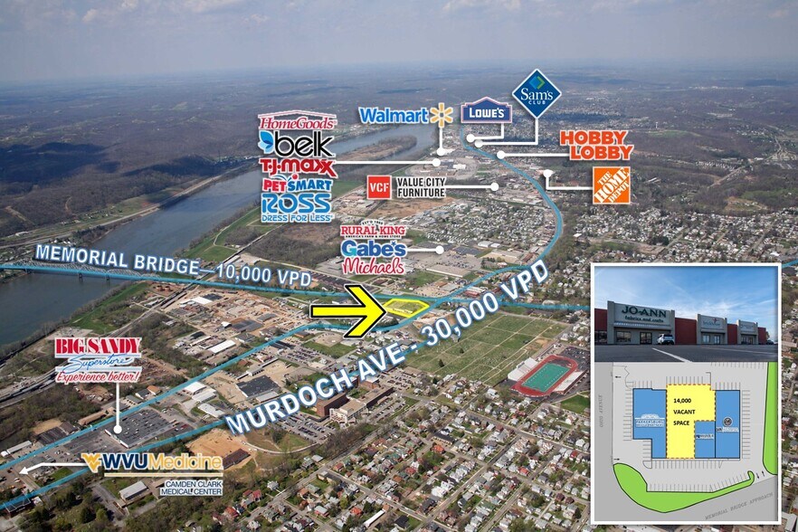 More Photos Of 2311 Ohio Ave, Parkersburg General Retail For Lease