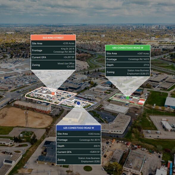 More Photos Of 545 King St N, Waterloo Land For Sale