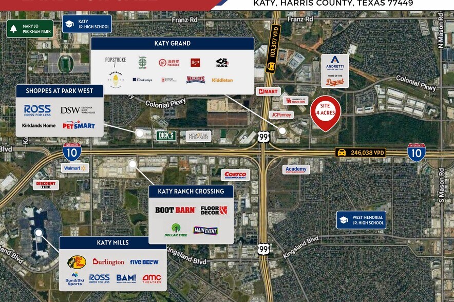 More Photos Of 0 Grand Circle Boulevard, Katy Land For Sale