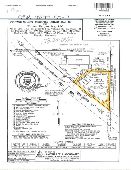 Primary Photo Of 3600 Post Rd, Plover Land For Sale