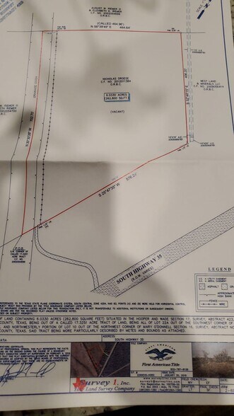 More Photos Of 3210 Hwy 35, Alvin Land For Sale