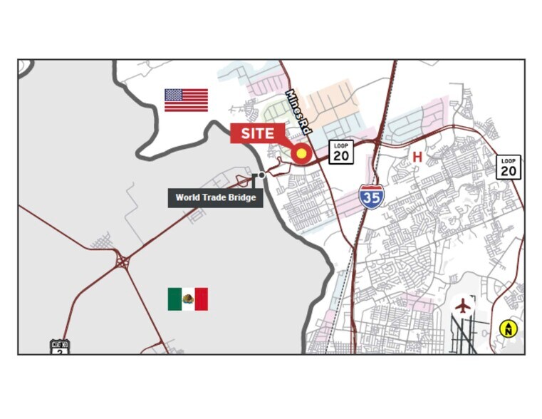 More Photos Of 7842 W Bob Bullock Loop, Laredo Warehouse For Lease