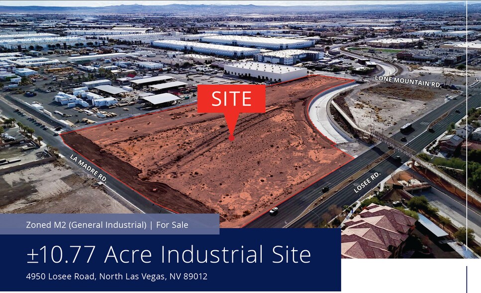 Primary Photo Of 4950 Losee rd, North Las Vegas Land For Sale