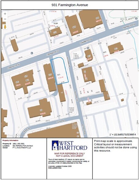 More Photos Of 931 Farmington Ave, West Hartford Land For Sale