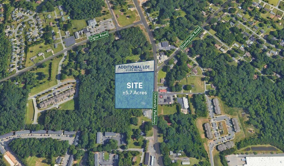 Primary Photo Of 6164 University Pky, Winston-Salem Land For Sale