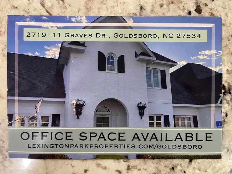 More Photos Of 2719 Graves Dr, Goldsboro Office For Lease