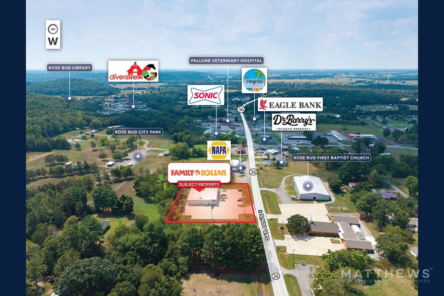 More Photos Of 5991 Highway 36 W, Rose Bud General Retail For Sale