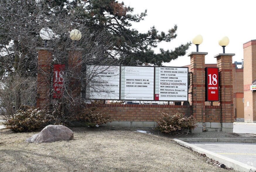 More Photos Of 18 Automatic Rd, Brampton Storefront For Lease