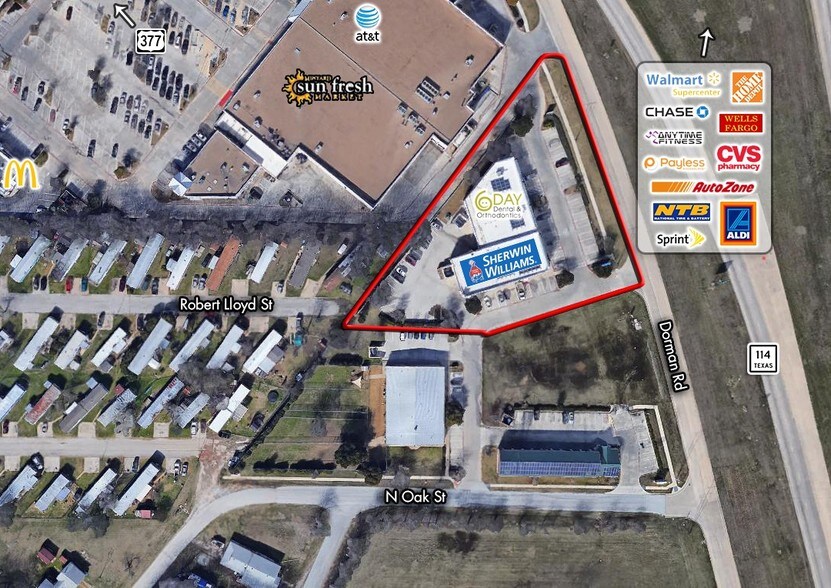 More Photos Of 200-204 E State Highway 114, Roanoke Freestanding For Sale