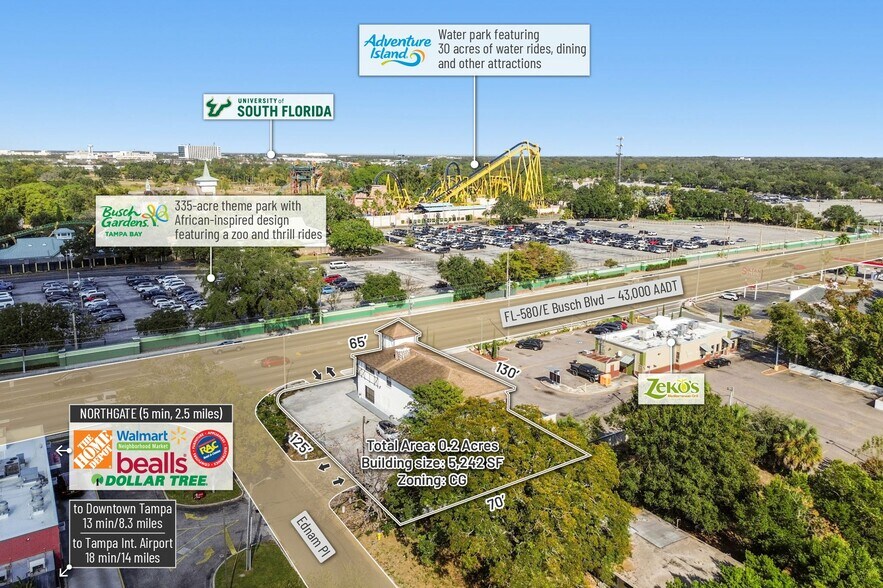 More Photos Of 3601 E Busch Blvd, Tampa Storefront Retail Office For Lease