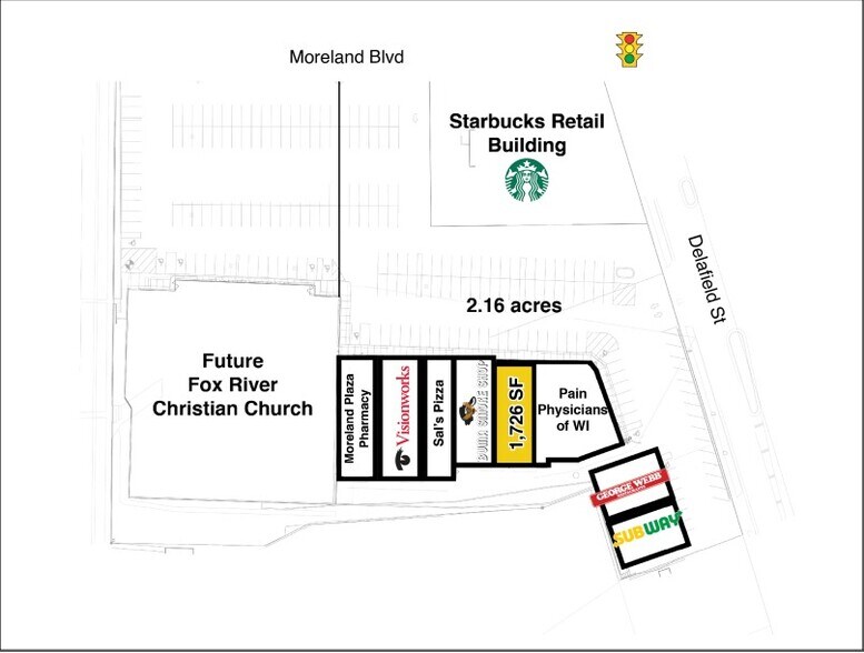 More Photos Of 811-830 W Moreland Blvd, Waukesha Freestanding For Lease