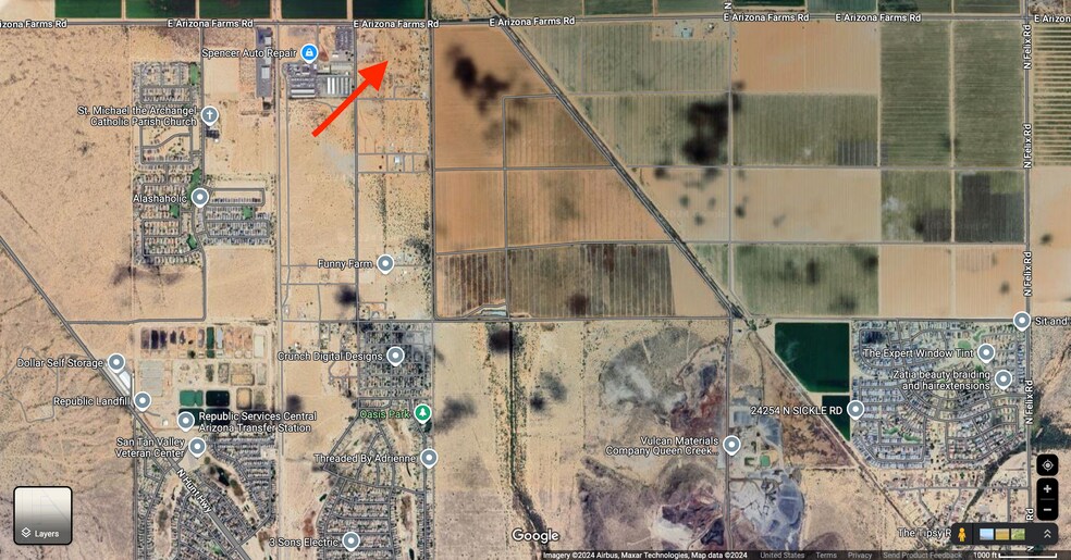 More Photos Of 00 E Arizona Farms Rd, Florence Land For Sale