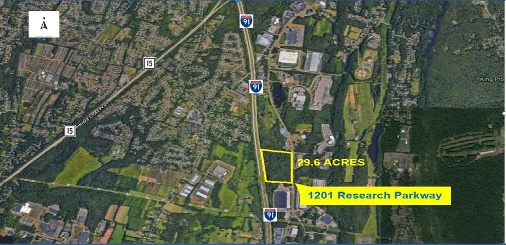 More Photos Of 1201 Research Pky, Meriden Land For Sale