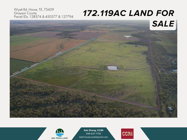 Primary Photo Of 9999 Wyatt Rd, Sherman Land For Sale