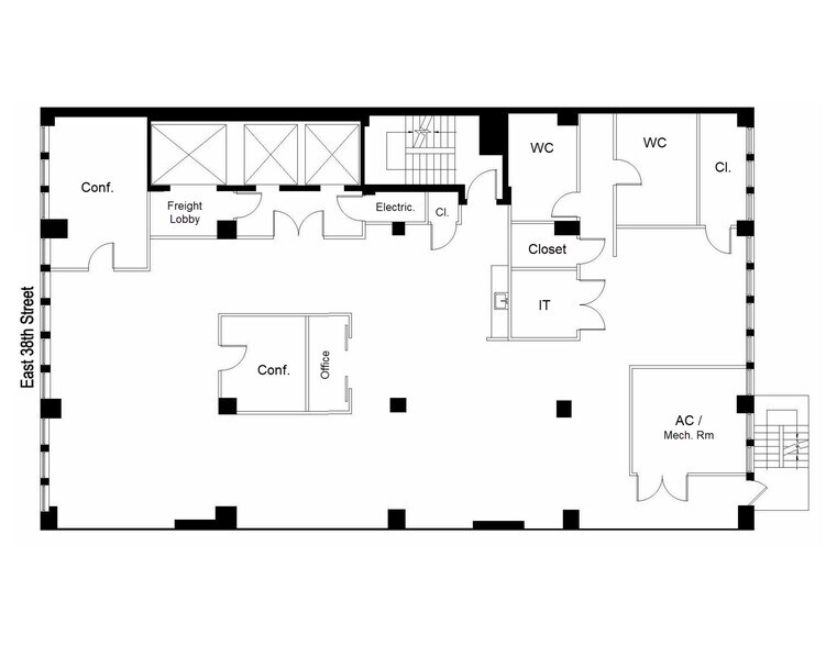 More Photos Of 10 E 38th St, New York Loft Creative Space For Lease