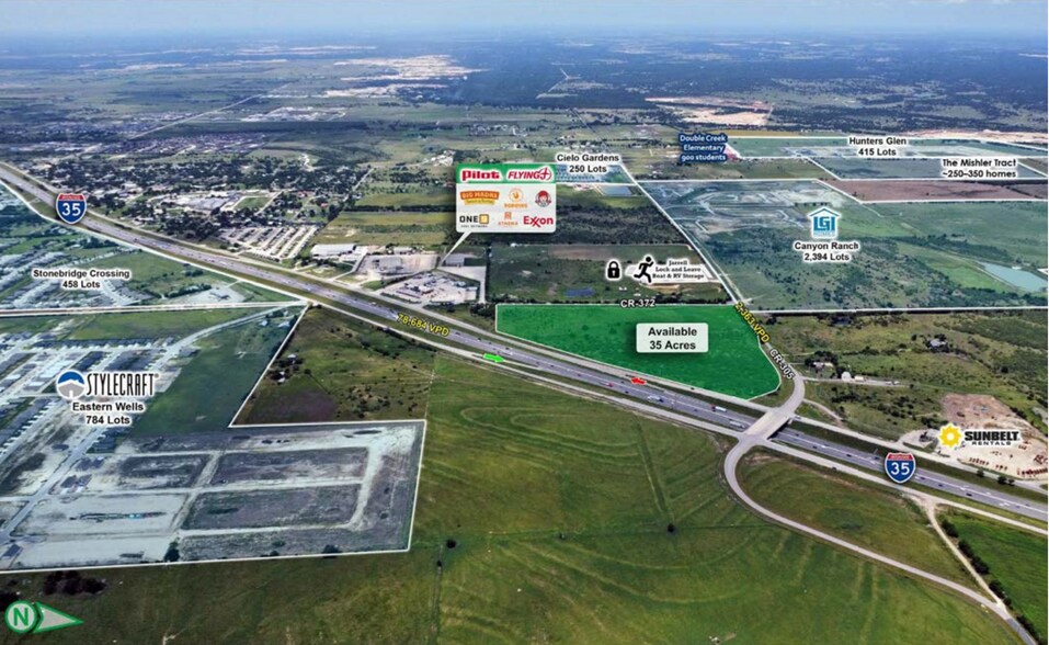 More Photos Of SWC I-35 & CR 305, Jarrell Land For Sale