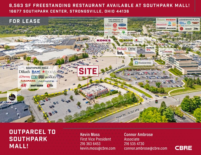 Primary Photo Of 16677 Southpark Ctr, Strongsville Freestanding For Sale