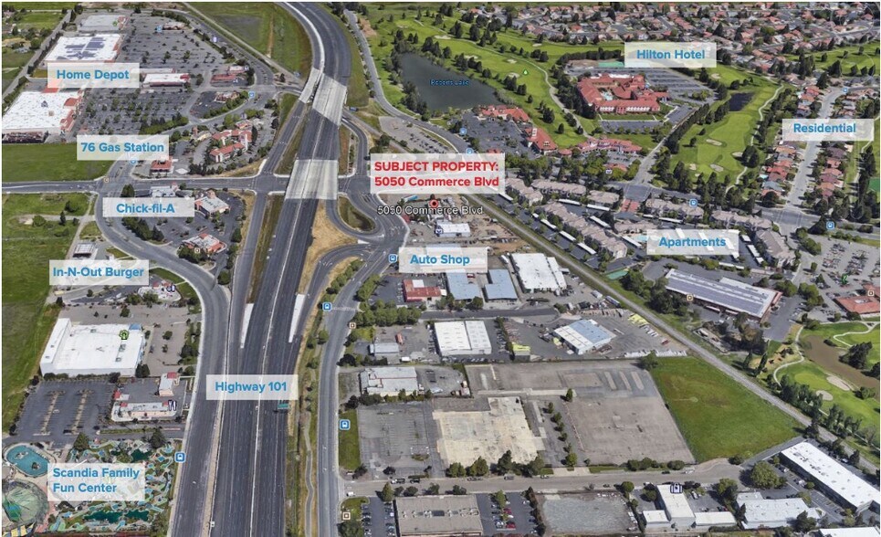 More Photos Of 5050 Commerce Blvd, Rohnert Park Freestanding For Lease