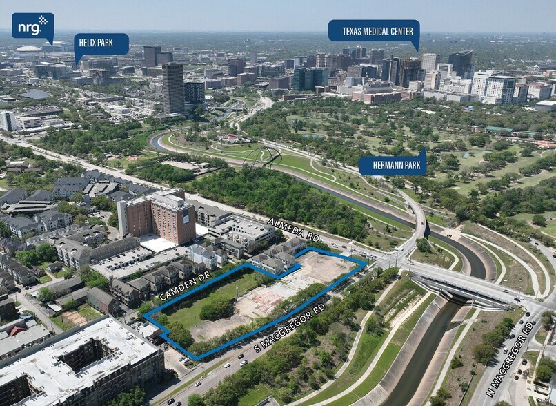 Primary Photo Of SEC S MacGregor Way @ Almeda Rd, Houston Land For Sale