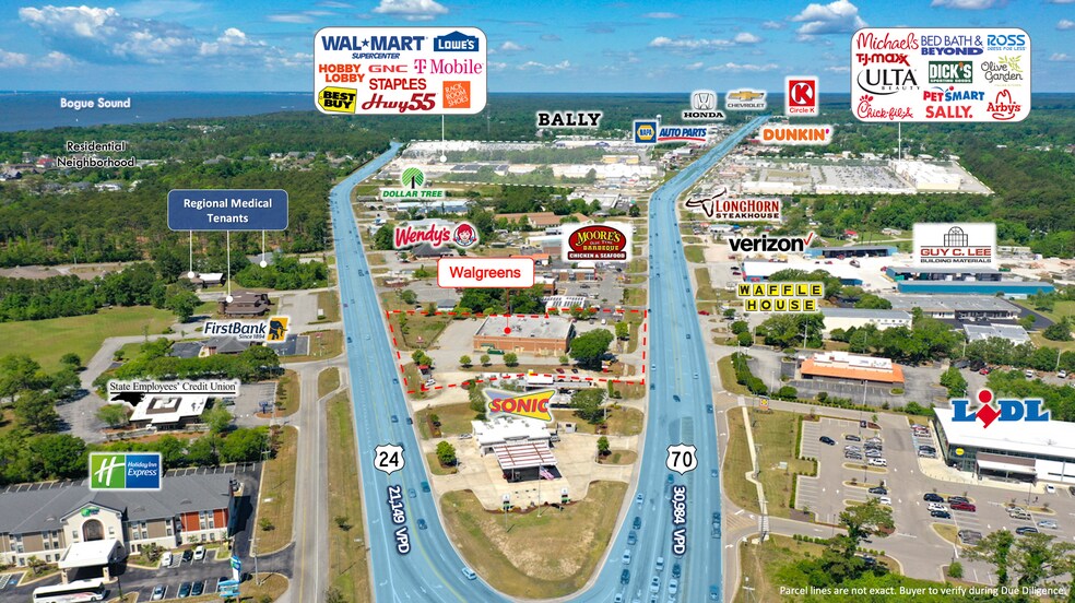 Primary Photo Of 5053 Hwy 70 W, Morehead City Drugstore For Sale